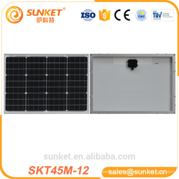 45watt painel solar fotovoltaico mono cristalino de 48 watts